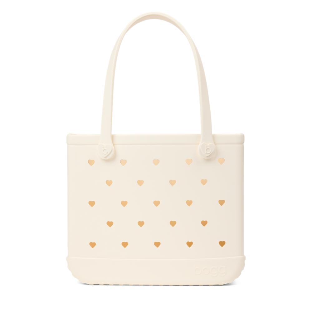 Baby Bogg Bag - Cut Out Heart Coconut