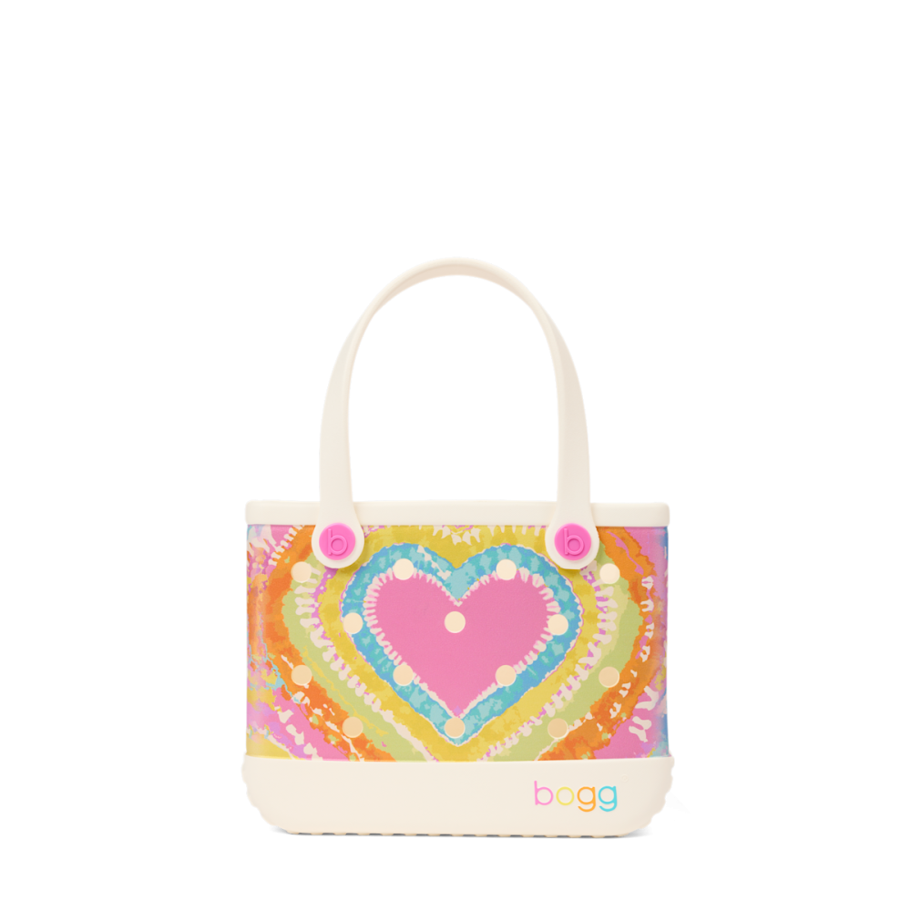 Bitty Bogg Bag - Dye-licious Heart Pink Taffy