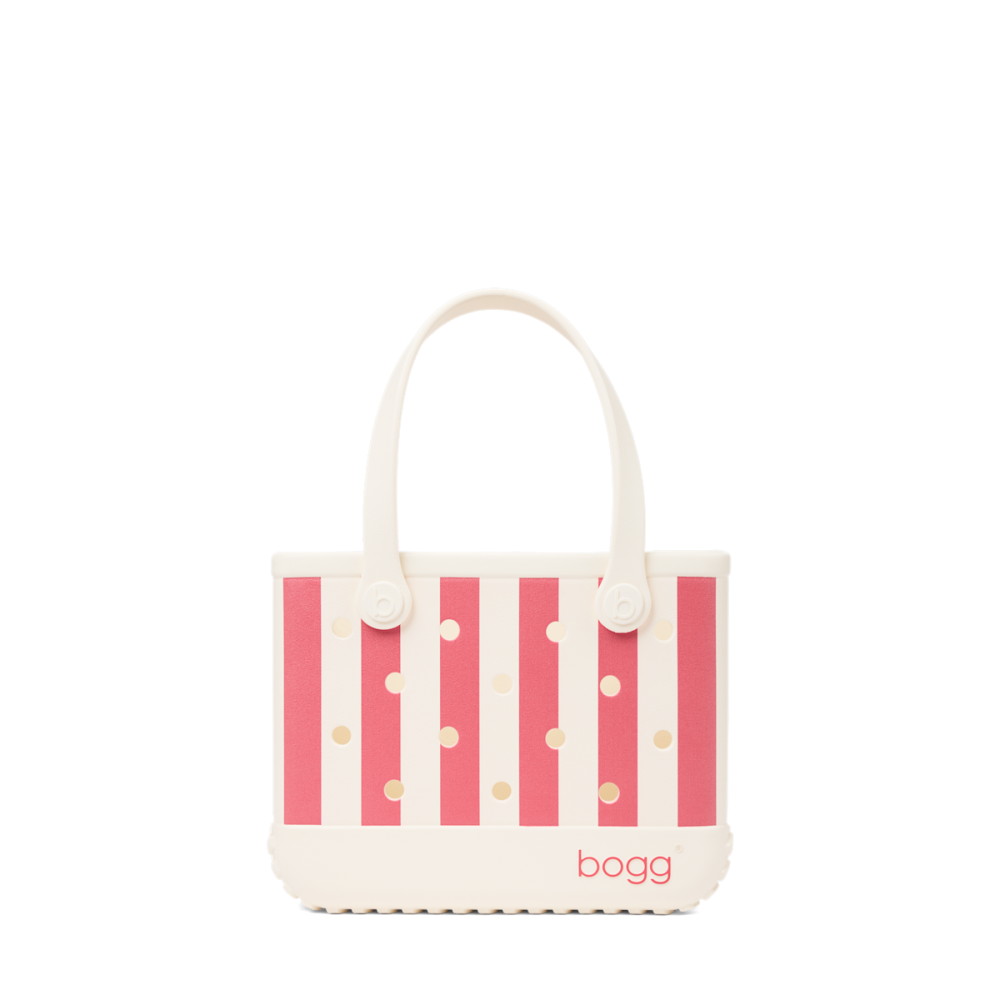 Bitty Bogg Bag - Capri Coral Stripe