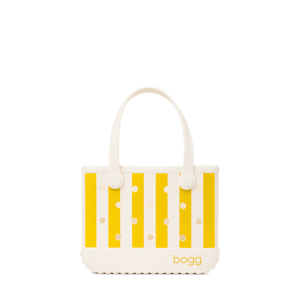 Bitty Bogg Bag - Limoncello Yellow Stripe