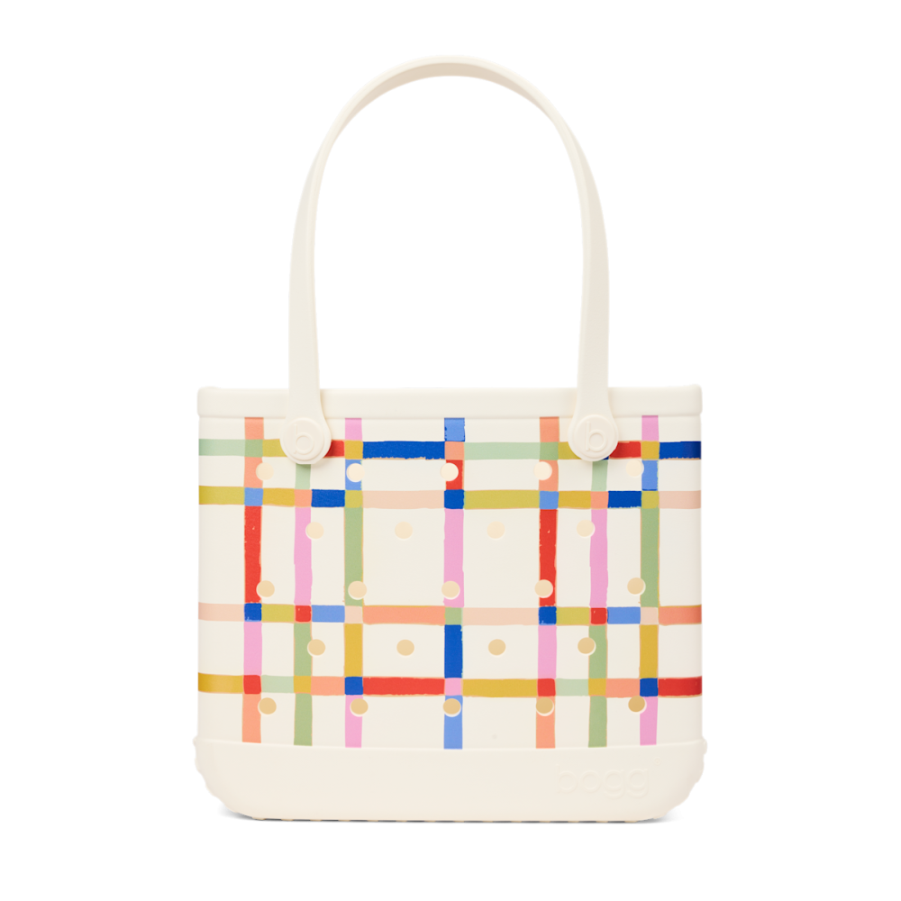 Baby Bogg Bag - Red. White and Plaid
