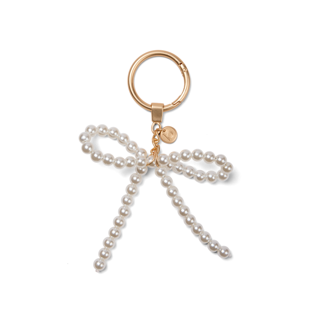 Bogg'd & Charmed - White Pearl Bow