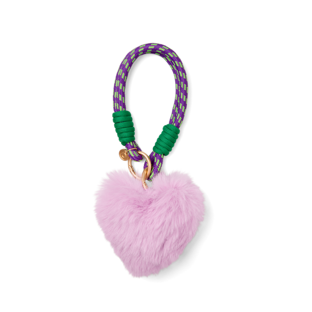 Bogg'd & Charmed - Purple Heart Pouf